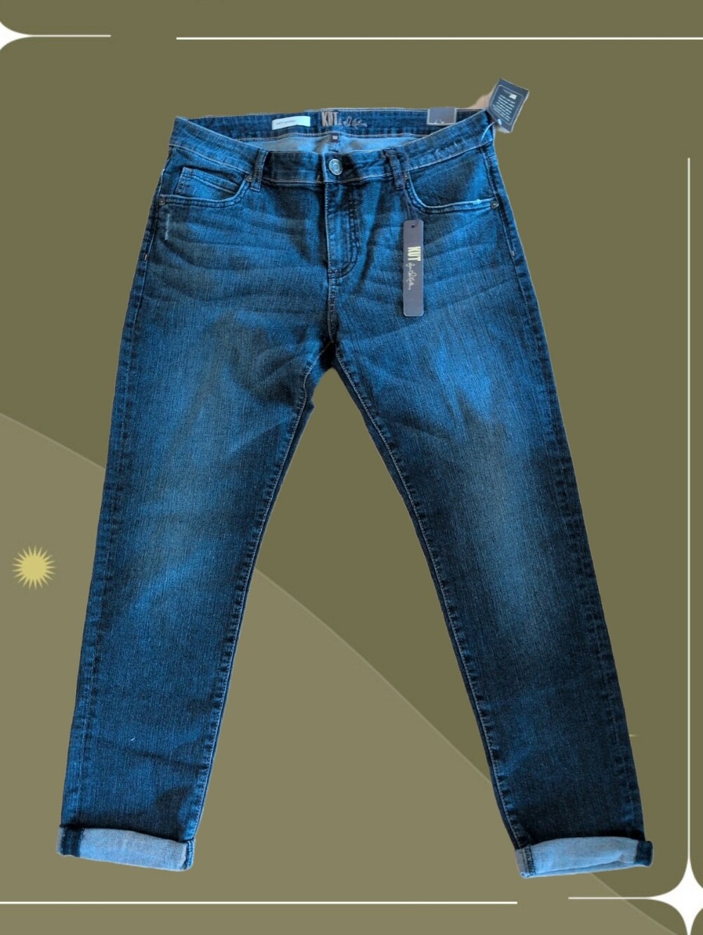 ✨ Nwt Kut From The Kloth Katy Boyfriend Jeans Size 10